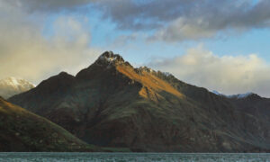 Mountains Sunlight