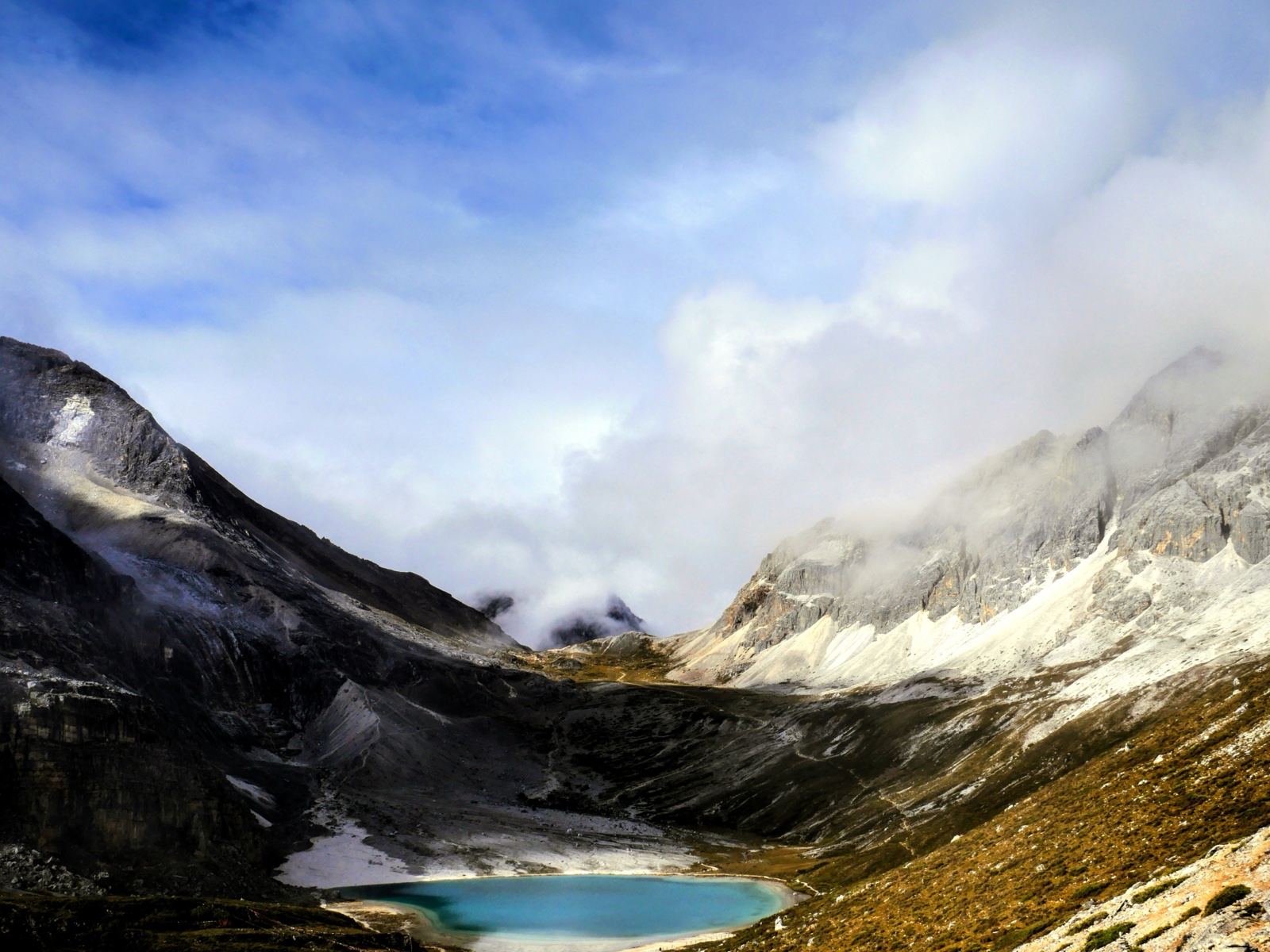 Yading National Park Milk Lake